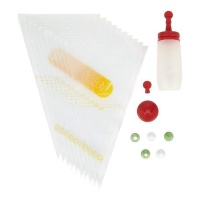 Kit decorazione pasticceria - Wilton - 18 unità