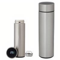 Thermos termico in acciaio da 450 ml con termometro digitale
