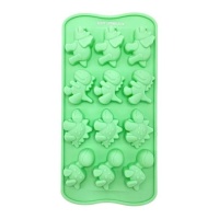 Stampo per dinosauro in silicone 21 x 10,5 cm - Happy Sprinkles - 12 cavità