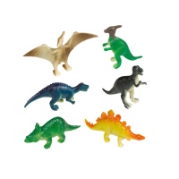 Figure di dinosauri preistorici assortiti - 8 unità