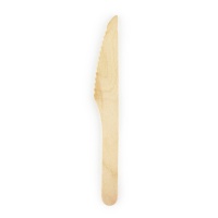 Coltelli in legno da 16,5 cm - 100 pezzi