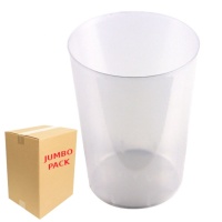 Bicchieri di plastica trasparenti riutilizzabili da 500 ml - 450 pz.