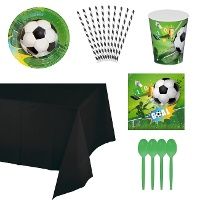 Pack per festa di calcio GOL - 8 persone