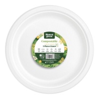 Piatti di 30 cm in cartone - 3 pezzi