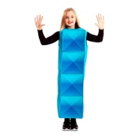 Costume da Tetris blu per bambini