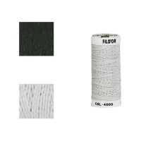 Filo elastico nero o bianco - Fildor - 20 m