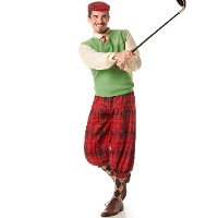 Costume da golfista per uomo