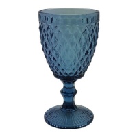 230 ml tazza blu incisa - 1 pezzo