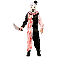Costume da clown spaventoso per bambino