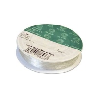 Filo elastico in silicone trasparente da 0,6 mm - Fildor - 25 m