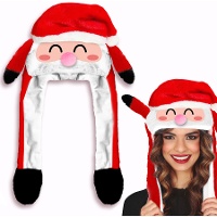Cappello di Babbo Natale con movimento