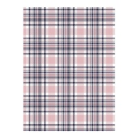 Carta di cartone a quadretti rosa e blu 32 x 43,5 cm - Artis decor - 5 unità