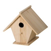 Grande casetta per uccelli in legno