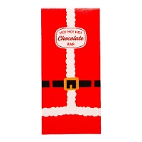 Scatola per tavoletta di cioccolato di Babbo Natale 16 x 7,5 x 2,5 cm - 5 unità