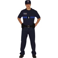Costume da poliziotto della birra nazionale per uomo