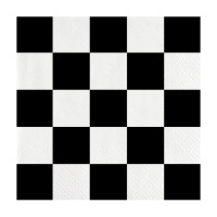Tovaglioli da corsa 16,5 x 16,5 cm - 20 pezzi