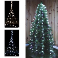 200 luci per l'albero di Natale a tenda
