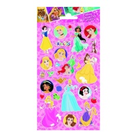 Adesivi glitterati della Principessa Disney