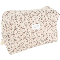 Beauty case a fiori 24 x 12 x 16 cm