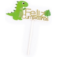 Topper per torta di Compleanno Dinosauro