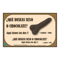 Pene di cioccolato 200 gr - 1 pezzo