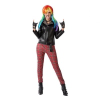 Costume punk rocker da donna