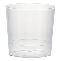 Bicchieri da 330 ml in plastica trasparente - 24 pezzi.