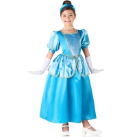 Costume da principessa blu per ragazze