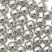 Spruzzi di perle d'argento 6 mm da 25 gr - PME