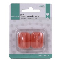 Lame di ricambio per cesoie a ghigliottina grandi - Artis decor - 2 pz.