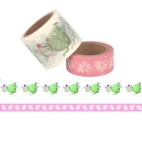 Washi tape di Life is simple flowers 5 m - 2 pz.