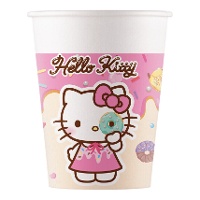 Bicchieri di Hello Kitty Kuromi da 200 ml - 8 pezzi