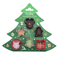 Tagliapasta mini decorazioni natalizie - Decora - 6 unità