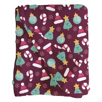 Coperta natalizia divertente di 1,50 x 1,25 m