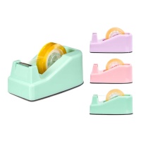 Portarotolo per nastro adesivo in colori assortiti - 1 unità