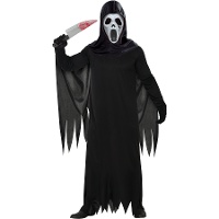 Costume da fantasma della morte assassina per uomo