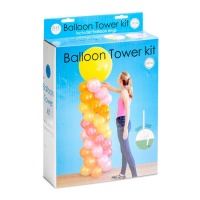 Kit struttura a torre per palloncini - Wefiesta - 21 pezzi