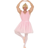 Costume da ballerina rosa per uomo
