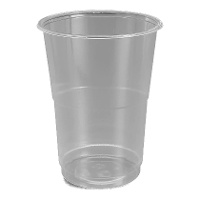 Bicchieri in plastica trasparente da 500 ml - 5 pezzi