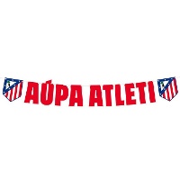 Ghirlanda Atlético de Madrid Aúpa Atleti - 12 pezzi