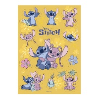 Cialde commestibili ritagliabili Stitch e Angel - Dekora - 12 pezzi