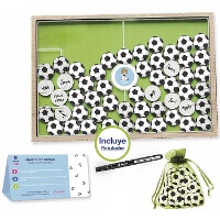 Cornice per firme per Prima Comunione - tema calcio