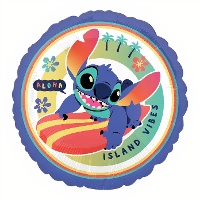 Palloncino di Stitch surfista - 45 cm