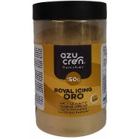 Royal Icing in polvere d'oro da 150 gr - Azucren