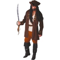 Costume da pirata di Jack dei Caraibi per uomo