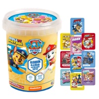 Zucchero filato con adesivi Paw Patrol - 30 gr