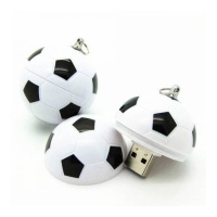 Unità flash USB da 8 gb a forma di pallone da calcio - 1 pz.
