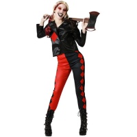 Harley Supervillain Costume da donna con diamanti