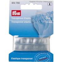 Nastro elastico trasparente da 1 cm - Prym - 3 m