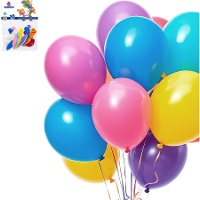 Palloncini in lattice da 23 cm colori assortiti - 10 pezzi